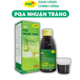 Siro Nhuận Tràng PQA - Hỗ Trợ Giảm Táo Bón, Giúp Nhuận Tràng, Thông Tiện. Hộp 125 ml.
