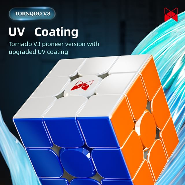 Rubik 3x3 QiYi XMD Tornado V3M Pioneer Có Nam Châm Chính hãng | The ...