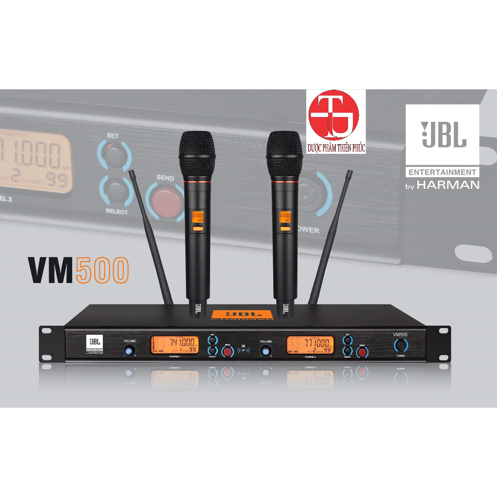 [HCM] Micro không dây JBL VM500 ( Hàng nhập khâu loại 1 ) Mic cảm ứng