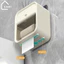 Hộp đựng giấy vệ sinh GADI treo tường 2 trong 1, hộp đựng giấy đa năng treo tường chất liệu ABS + PP cao cấp chống nước