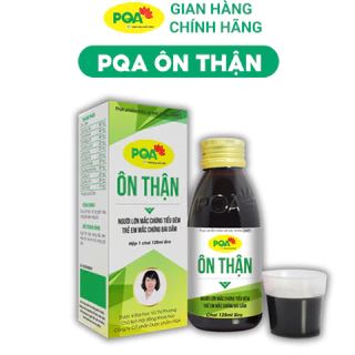 Ôn Thận PQA - Hỗ Trợ Giảm Chứng Tiểu Đêm Ở Người Lớn, Đái Dầm Ở Trẻ. Hộp 125ml