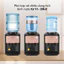 Cây nước nóng lạnh mini để bàn Fujihome nhập khẩu, bình lọc nước 2 vòi tự ngắt an toàn tiết kiệm điện