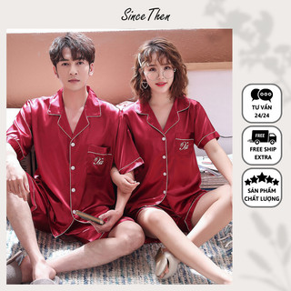 Đồ ngủ đôi Tphcm, Đồ ngủ đôi tân hôn màu đỏ, hàng có sẵn - Since Then