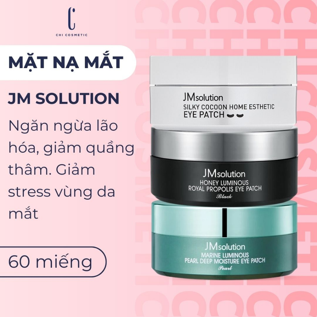 Mặt Nạ Dưỡng Mắt Jm Solution Marine Luminous Pearl Deep Moisture Eye