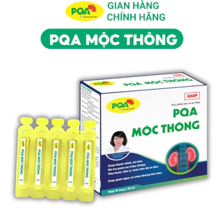 PQA Mộc Thông - viêm đường tiết niệu, tiểu buốt, tiểu rắt, nước tiểu ít đôi khi đỏ và đục.