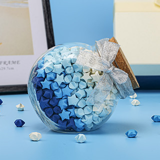 Giấy Gấp Ngôi Sao 1000 Tờ Origami Hạc Thủ Công Nhiều Màu Quà Handmade QT40