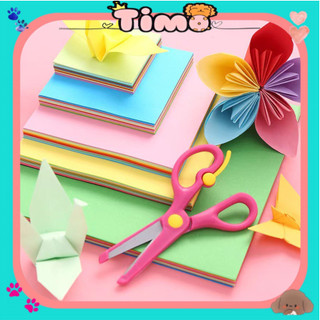 Giấy Gấp Origami Hạc Sao Thủ Công Nhiều Màu Pastel Quà Handmade QT12