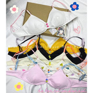 Áo bra Cotton tone pastel - Hàng handmade by Mimi House