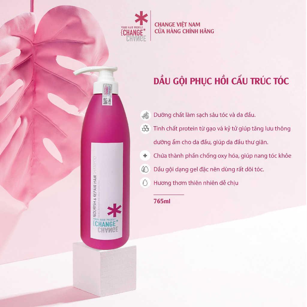 DẦU GỘI PHỤC HỒI CẤU TRÚC TÓC CHANGE