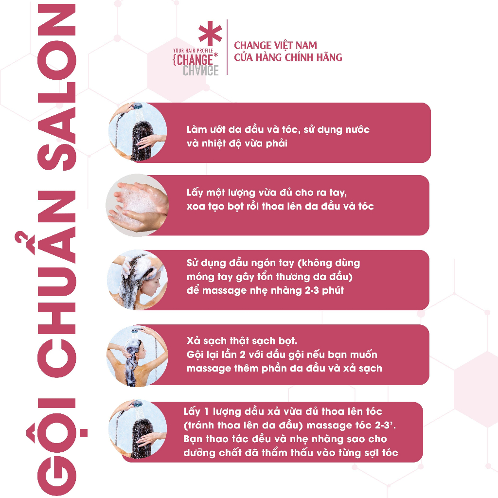 DẦU GỘI PHỤC HỒI CẤU TRÚC TÓC CHANGE