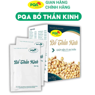 PQA Bổ Thần Kinh - suy nhược thần kinh, mệt mỏi, hoa mắt, chóng mặt, sắc mặt trắng, nhức đầu, ù tai