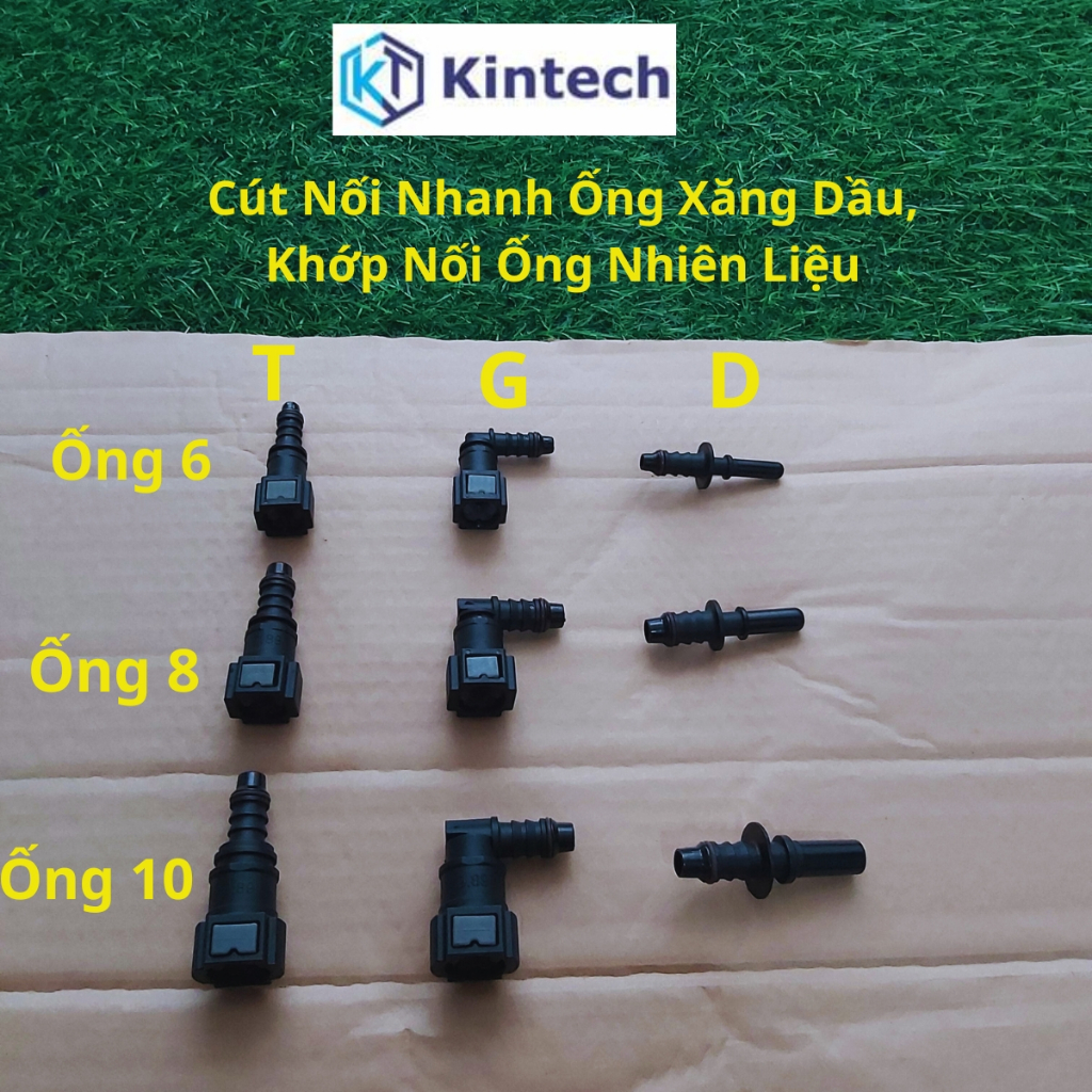 Cút Nối Nhanh Ống Xăng Dầu, Khớp Nối Ống Nhiên Liệu Kintech | Shopee ...