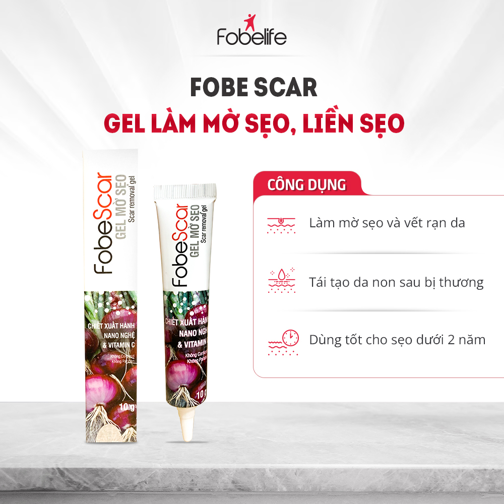 Gel Mờ Sẹo, Mờ Vết Thâm Fobe Scar N1 - Tuýp 10g