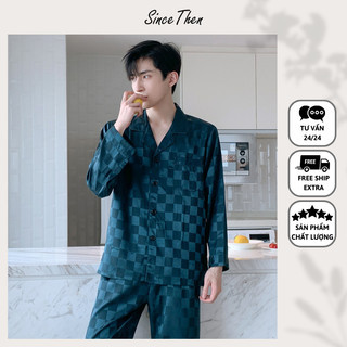 Đồ ngủ nam mặc nhà sang chảnh, pijama nam dài tay - SInce Then