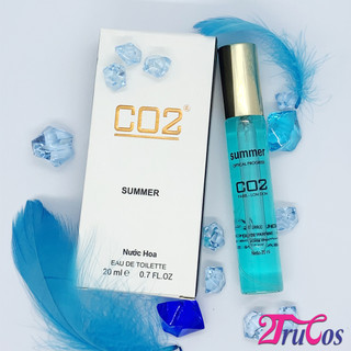 Nước hoa CO2 Ống (Unisex, Summer EDT 20ml, Cây viết For You 10ml, dạng xịt, lưu hương 6-10h) 2Trucos