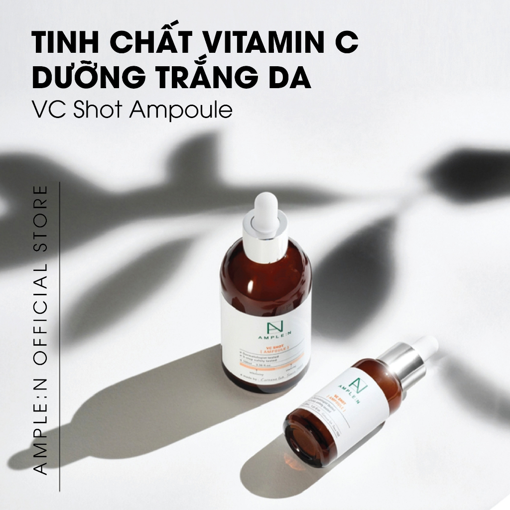 Ảnh Tinh Chất Vitamin C Dưỡng Trắng Da AMPLE:N VC Shot Ampoule 3