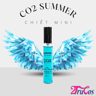 Nước hoa CO2 Ống (Unisex, Summer EDT 20ml, Cây viết For You 10ml, dạng xịt, lưu hương 6-10h) 2Trucos
