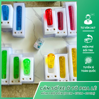 Cần Số Xe Tải Đầu Pha Lê Phát Sáng Có Đèn led 10cm - 15cm - 20cm