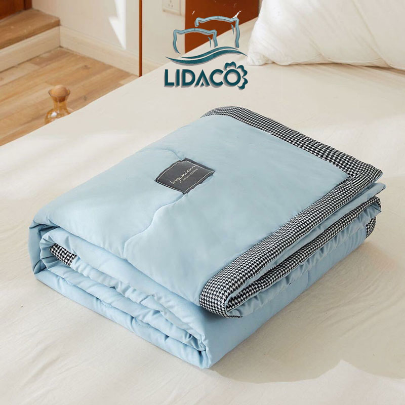 Ảnh Chăn hè cotton đũi chần bông LIDACO khổ rộng 2mx2m3 2