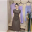 Đầm Thun Nữ Dáng Dài Nhúng Eo-Váy Basic Thanh Lịch Sang Trọng Che Khuyết Điểm,Nhiều Màu