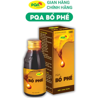 PQA Bổ Phế hỗ trợ bổ phế, nhuận phế, giảm đờm, giảm ho và giảm đau rát họng do ho kéo dài