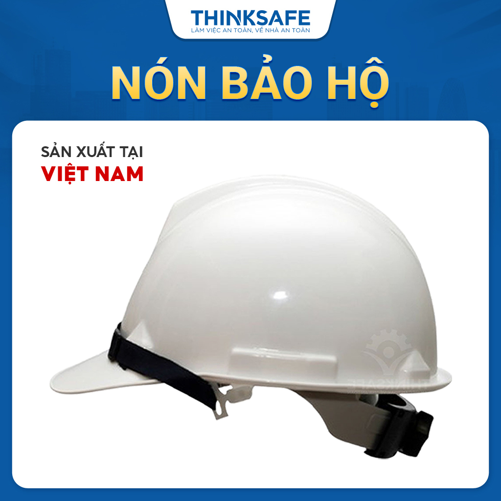 Nón bảo hộ lao động Bảo Bình N001 - Bảo hộ chống va đập có núm vặn ...
