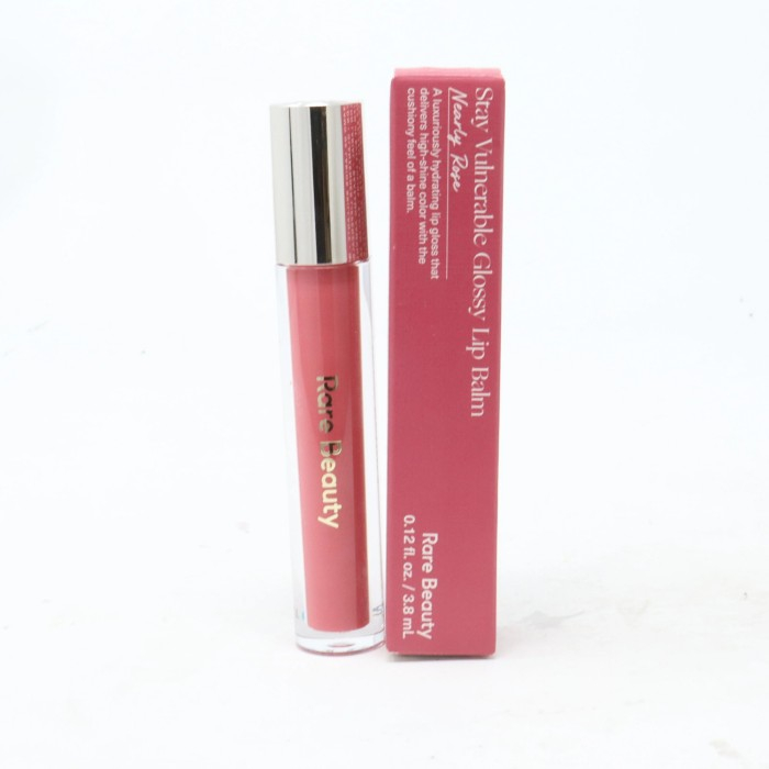 Son bóng Rare Beauty Stay Vulnerable Glossy Lip Balm màu Nearly Neutral