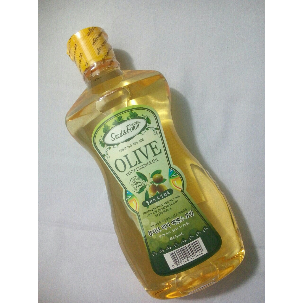 Ảnh Dầu massage và dưỡng da toàn thân chiết xuất từ trái oliu Organia Seed & Farm Olive Body Essence Oil 465ml 1