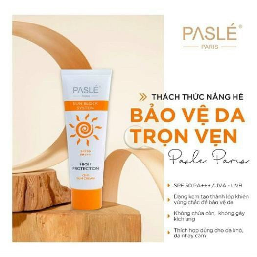 Ảnh Kem siêu chống nắng PASLE Q10 Sun Cream SPF 50 PA +++ 75g 2