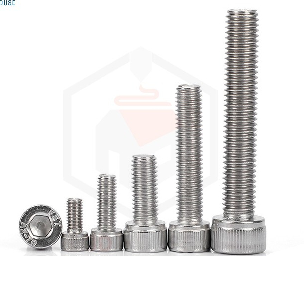 Ốc - Bulong Lục Giác Inox chìm đầu trụ có khía 304 M2 M2.5 M3 M4 dài ...