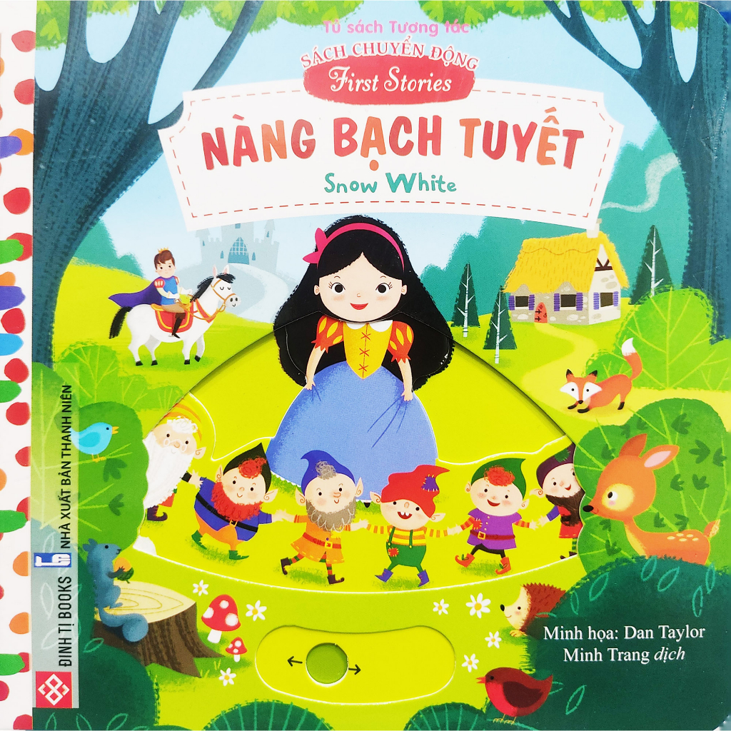 Sách Chuyển động First Stories Nàng Bạch Tuyết Snow White Shopee Việt Nam 