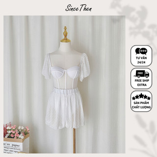 Bikini một mảnh kèm váy mỏng cao cấp, đồ bơi sexy - Since Then