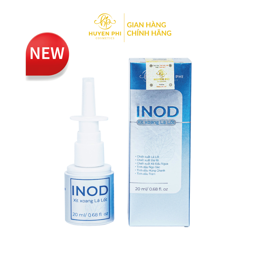 Inod xịt xoang lá lốt 20ml | Shopee Việt Nam