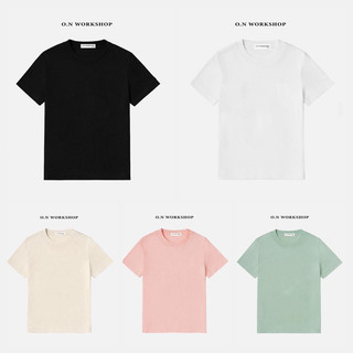 𝗛𝗮̀𝗻𝗴 𝗰𝗵𝗶́𝗻𝗵 𝗵𝗮̃𝗻𝗴 Áo thun áo phông local cổ tròn 100% cotton - ON WORKSHOP