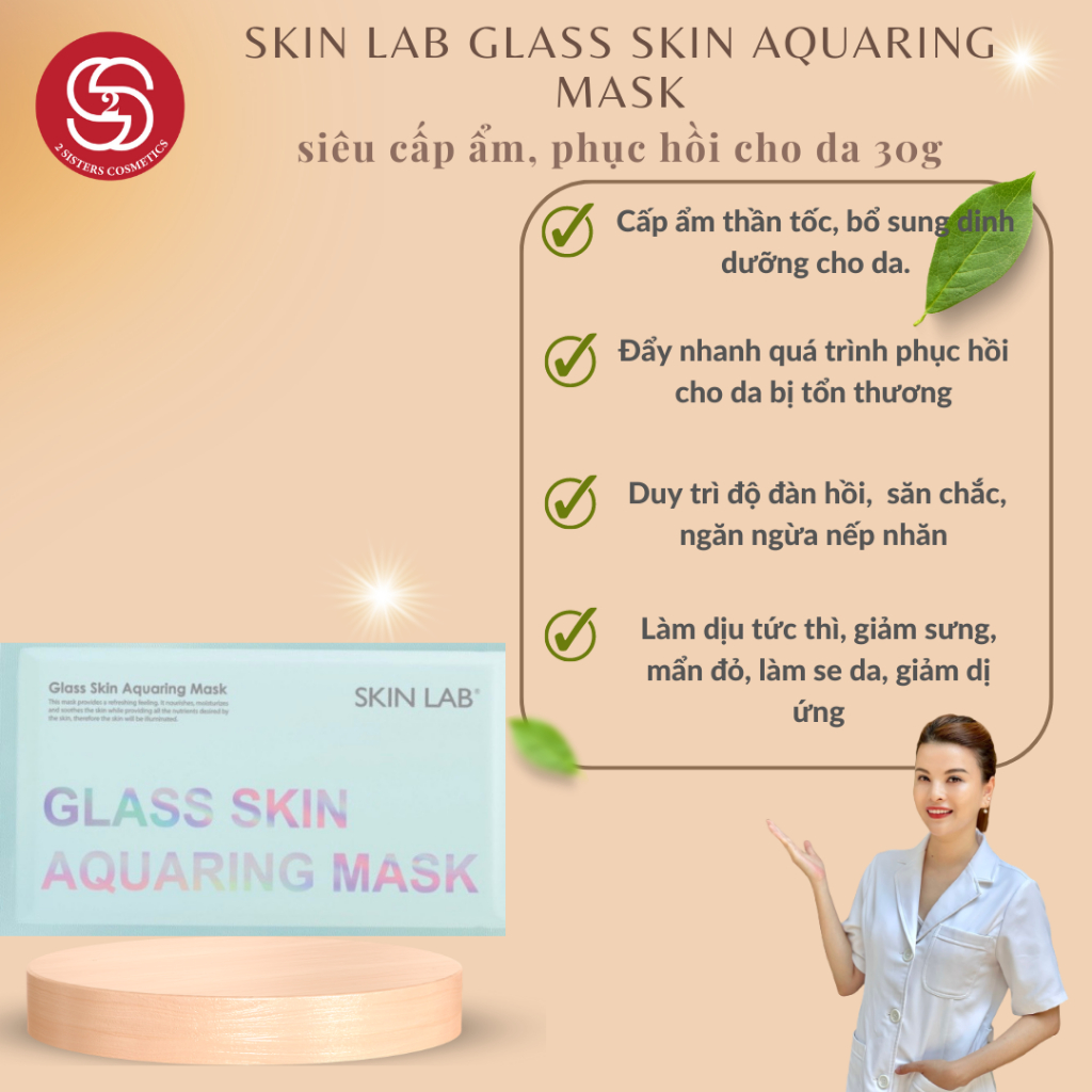Mặt nạ Skin Lab Glass Skin Aquaring Mask | Shopee Việt Nam