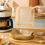 Combo 2 gói Set 50 giấy nến vàng vuông 20cm ( 100 tờ )