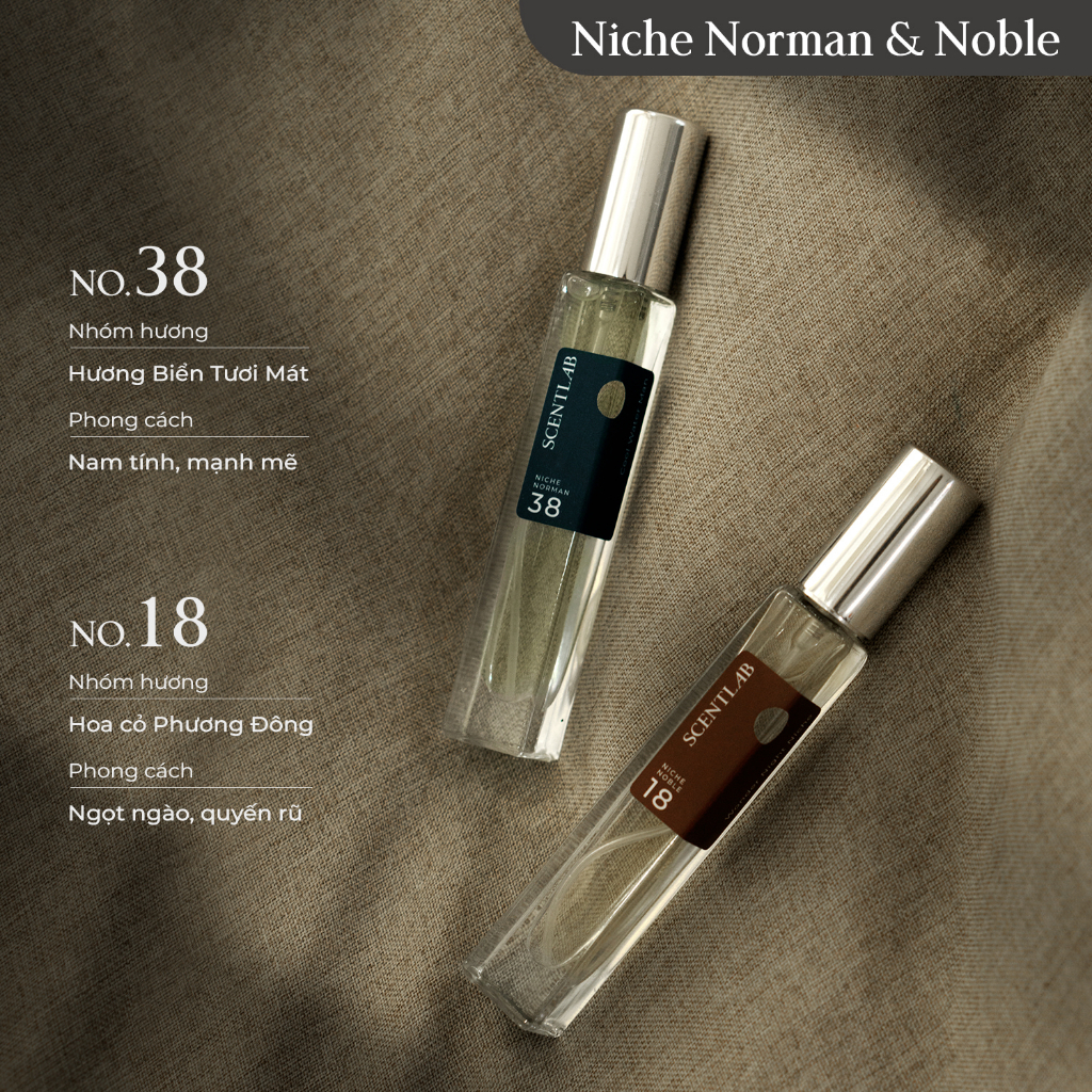 Ảnh Tinh dầu thơm nước hoa nam nữ mini SCENTLAB thơm lâu lưu hương 8h bỏ túi tiện lợi 10ml 4