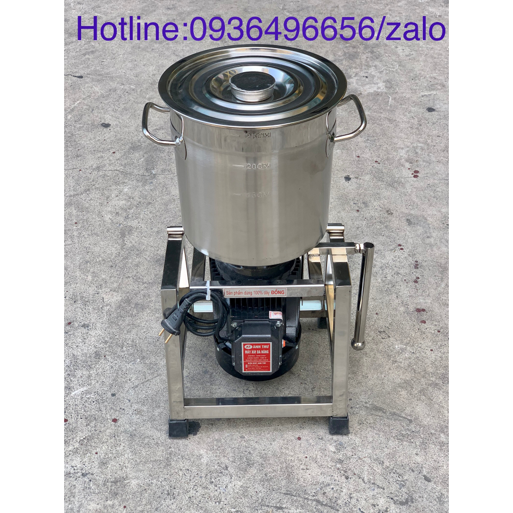 Máy xay rau má, rau củ, xay nước sốt, nước chấm,1500W nồi cao 25cm dao ...