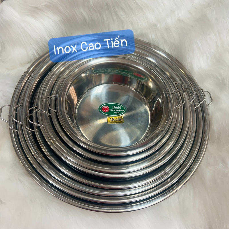 Bơ Inox , Khay tròn Inox , Xửng tròn inox . Hàng cao cấp | Shopee Việt Nam