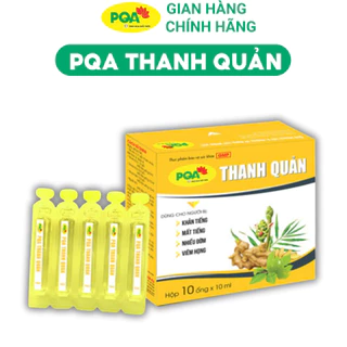 Thanh Quản PQA - Hỗ Trợ Giảm Khản Tiếng, Mất Tiếng, Nhiều Đờm, Viêm Họng, Viêm Thanh Quản