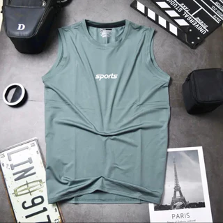 Áo thun nam , Áo Thun 3 Lỗ, Sát Nách Nam Tập GYM Chất Thun Lạnh Co Giãn 4 Chiều Mềm Mịn - Thun SP4C