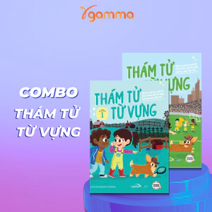 Sách > Combo Thám Tử Từ Vựng - Tập 1 + Tập 2 (Gamma)