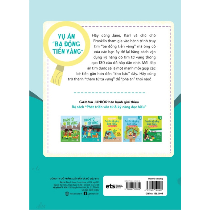 Sách > Combo Thám Tử Từ Vựng - Tập 1 + Tập 2 (Gamma)