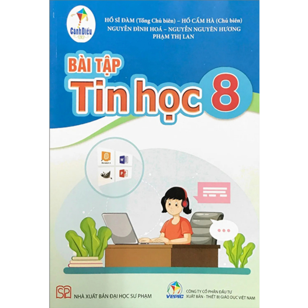 Sách - Bài tập Tin học Lớp 8 - Cánh diều kèm 5 vở kẻ ngang B5 | Shopee ...