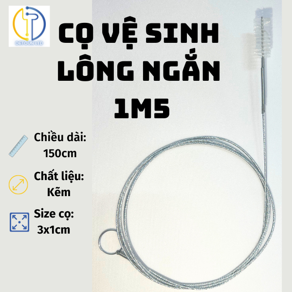Cọ rửa vệ sinh dây truyền, đầu truyền, dụng cụ thụt tháo đại tràng thải độc cà phê, vệ sinh bình sữa