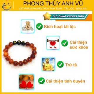 Vòng tay huyết long tam hợp thân tý thìn đã khai quang - gỗ cao cấp thấu quang - may mắn tài lộc