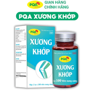 PQA Xương Khớp - đau nhức xương khớp do viêm khớp, thoái hóa khớp. Hộp 100 viên