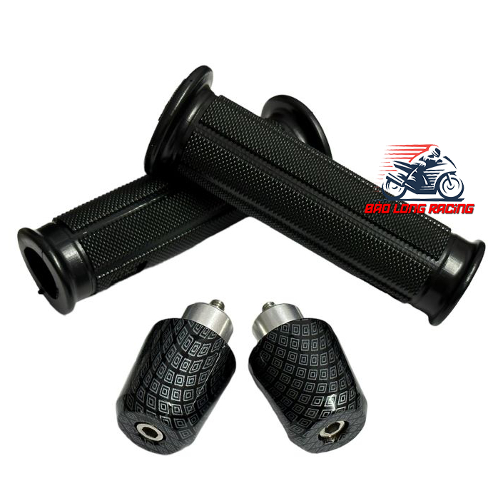 Combo Bao Tay kiểu TBT kèm Gù TẠ Thép Sơn Carbon gắn được nhiều loại tay lái xe máy hàng chất lượng