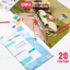 Giấy vẽ chuyên dụng Deli - Gouache - Định lượng 8k 160gsm/180gsm 1 tệp - Giấy chất lượng cao, dễ phối màu
