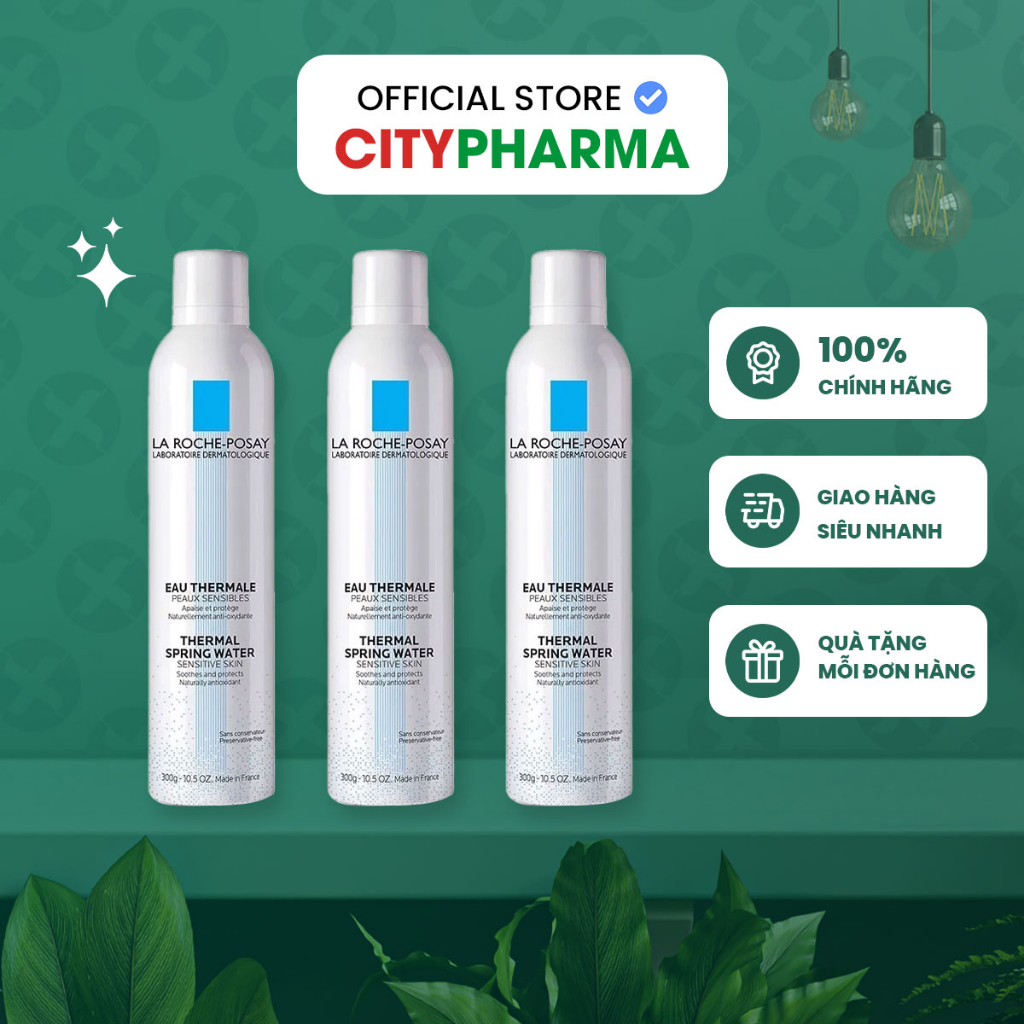 Xịt Khoáng La Roche Posay Thermal Spring Water Sensitive Skin Cấp Nước ...